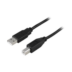 Cable USB Tipo-A | Tipo-B, negro