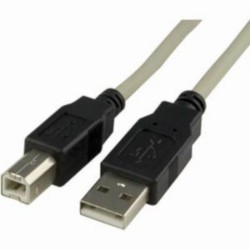 Cable USB Tipo-A | Tipo-B, blister