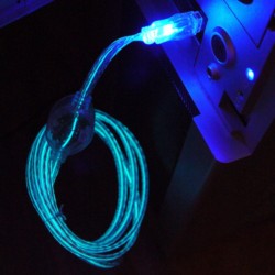 Cable USB Tipo-A | Tipo-B, LED