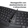 Teclado Ergonómico + Ratón USB Perixx 406 (ES)