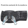 Teclado Ergonómico Inalámbrico y Bluetooth Perixx 612 (ES)