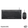 Teclado Mini + Ratón USB Perixx 212 (ES)