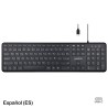 Teclado Completo Multimedia USB-C Perixx 210 (ES)