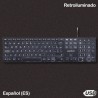 Teclado Retroiluminado Full Size Perixx 331 (ES)