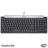 Teclado Compacto USB Perixx 504 Negro (ES)