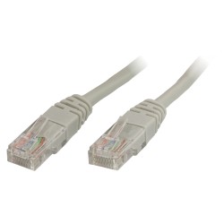 Latiguillo de Red RJ-45 UTP Cat. 5e gris