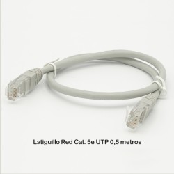 Latiguillo Cat 5e UTP 0,5m