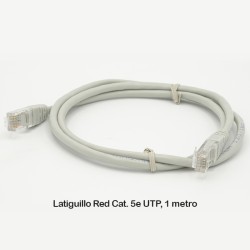 Latiguillo Cat 5e UTP 1m