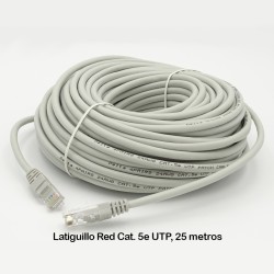 Latiguillo de Red RJ-45 UTP Cat. 5e gris