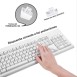 Teclado Completo/Full Size USB Perixx 106 blanco (ES)