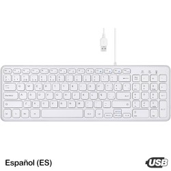 Teclado Compacto Multimedia...