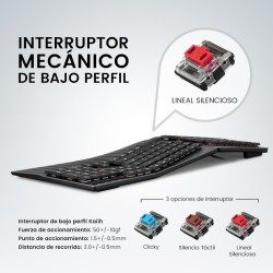 Teclado Ergonómico USB Perixx 535 (ES)