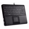 PERIBOARD-510. Teclado con Touchpad incorporado. Lateral derecho