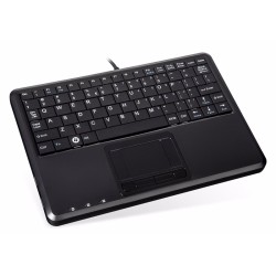 PERIBOARD-510. Teclado  reducido con Touchpad incorporado. Detalle