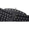 PERIBOARD-512 Teclado Ergonómico. Detalle Teclas acceso rápido